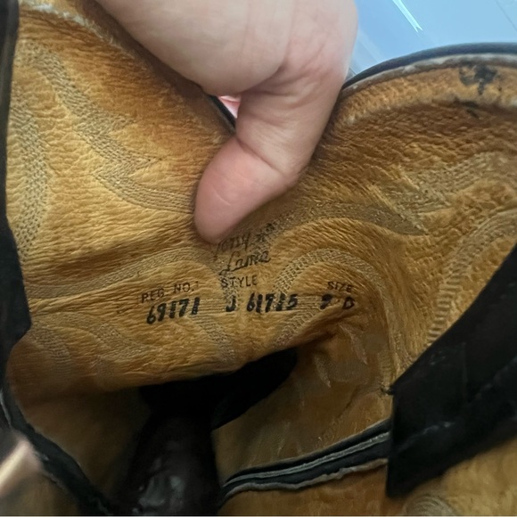 Tony Lama cowboy boot - Picture 4 of 10